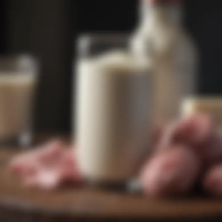 Comparative analysis of sheep milk replacer formulations