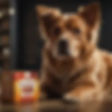 Simparica Packaging Overview Simparica packaging with a dog