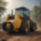 Comparison of different skid loader bucket sizes