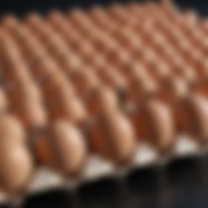 Labeling differences on egg cartons