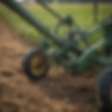 Operational Mechanisms of the Krone Hay Tedder Close-up of the operational mechanisms of a Krone hay tedder
