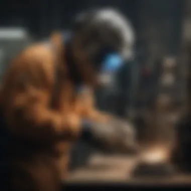 Local industry employing skilled welders