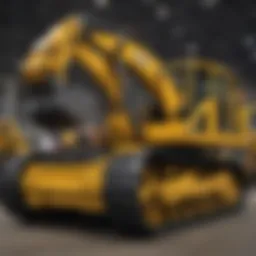 Cutting-edge heavy machinery showcased at the event