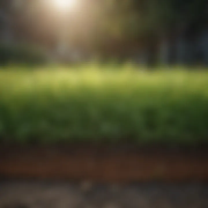 Seasonal chart for optimal grass growth conditions