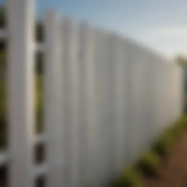Material Options for White Roll Fences Different materials used for constructing white roll fences