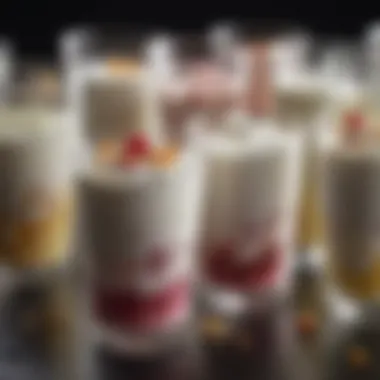 The Science of Fermentation A close-up of yogurt cultures under a microscope, illustrating their role in fermentation.