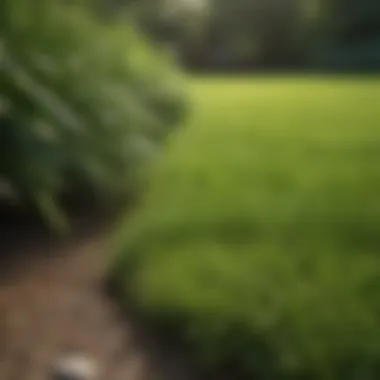 Lush Zoysia Grass Lawn Lush zoysia grass lawn in New Jersey